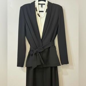 🤍 White House Black Market 3-Piece Suit Set – Size 12 – Worn Once